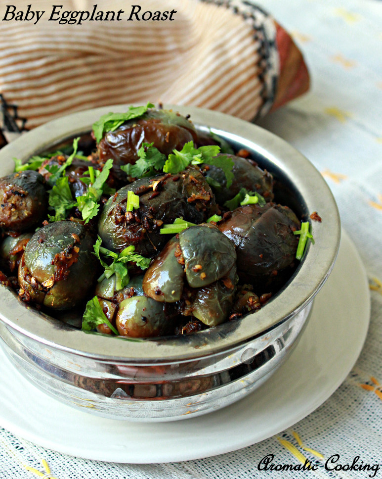 Recipes For Baby Eggplants
 Aromatic Cooking Baby Eggplant Roast
