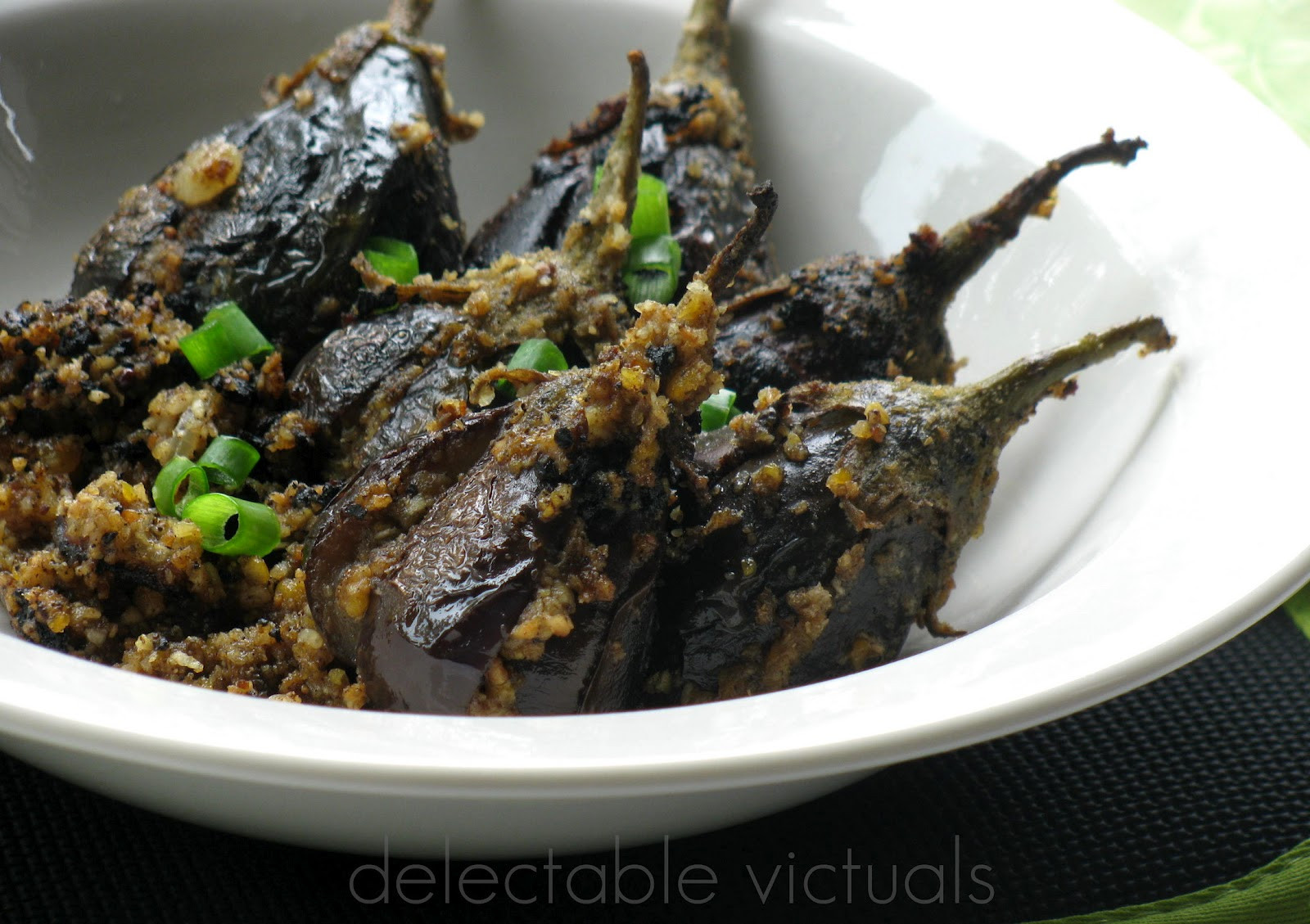 Recipes For Baby Eggplants
 Delectable Victuals Stuffed Baby Eggplant