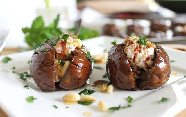 Recipes For Baby Eggplants
 Roasted baby eggplants with goat cheese stuffing