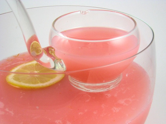 Recipes For Pink Punch For Baby Shower
 Baby Shower Pink Cloud Punch Recipe Genius Kitchen