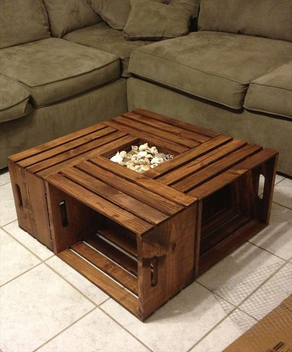 Reclaimed Wood Coffee Table DIY
 Beautiful DIY Reclaimed Coffee Tables For The Recycle Maniac
