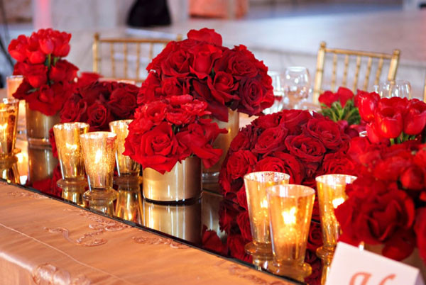 Red And Gold Wedding Theme
 Red Wedding Color bination Ideas