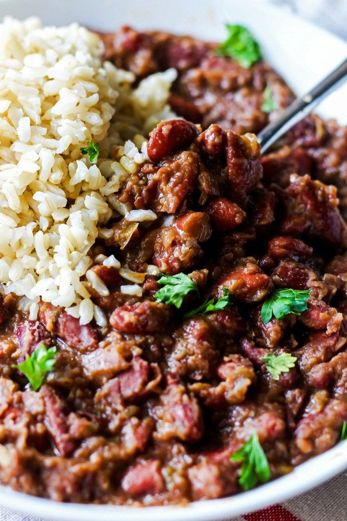 Red Beans And Rice Recipe Vegan
 Cajun Style Vegan Red Beans and Rice Recipe