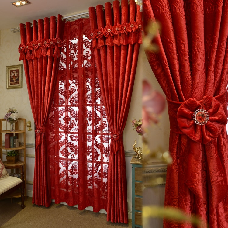 Red Curtains For Living Room
 Brand New Custom Made Luxury Italian Wool Curtains Living