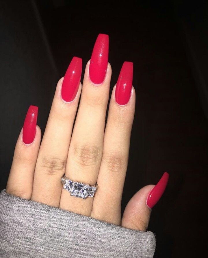 Red Nail Designs Tumblr
 201 best LONG NAILS images on Pinterest