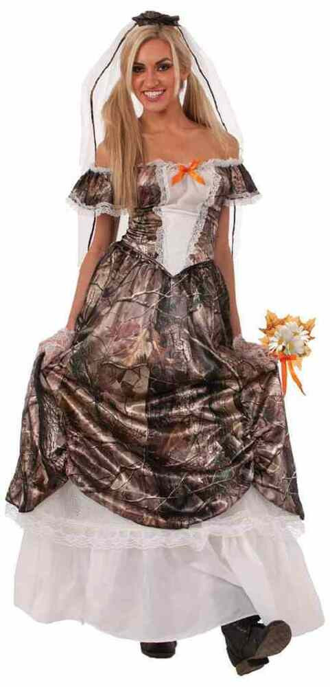 Redneck Wedding Dresses
 Hunting for Love Bride Redneck Wedding Camo Gown Dress