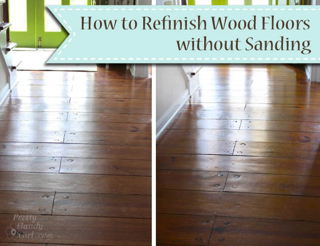 Refinishing Hardwood Floors Without Sanding DIY
 How to Refinish Wood Floors without Sanding
