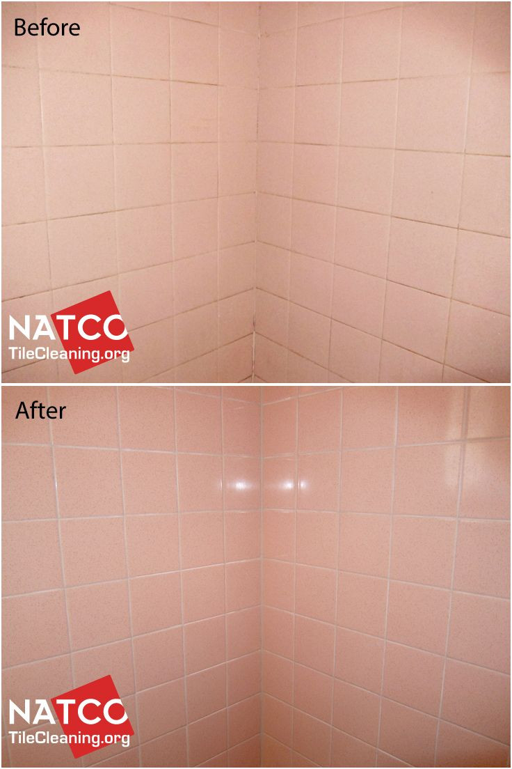 Regrout Bathroom Tile
 Regrouting old style pink shower tiles
