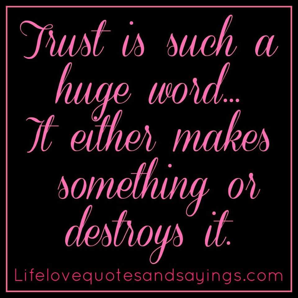 Relationship Trust Quote
 Build Trust and I Will Follow…