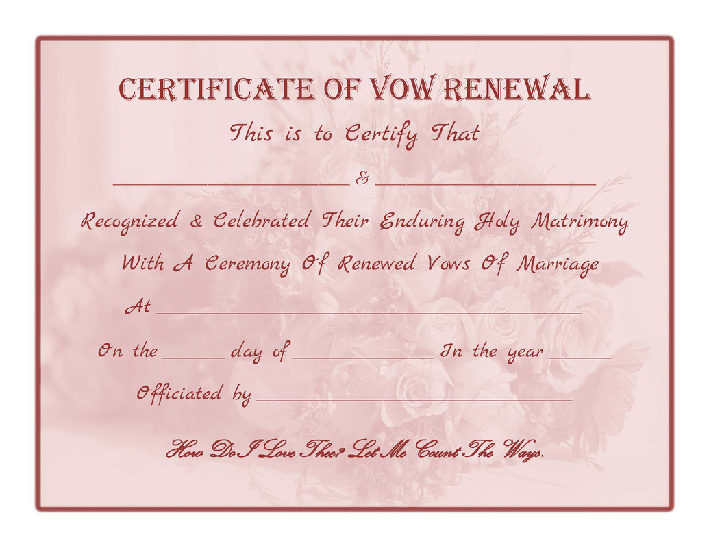 21 Of the Best Ideas for Renew Wedding Vows Samples Home, Family