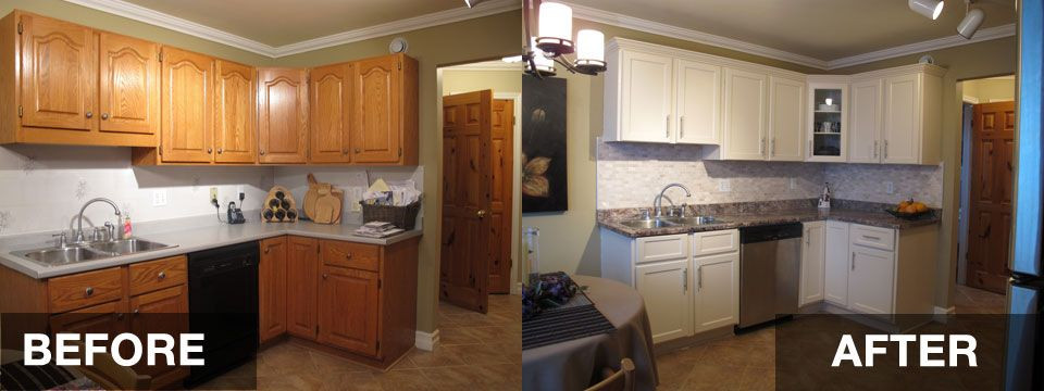 Resurfacing Kitchen Cabinet Doors
 Kitchen Cabinents Get A Custom Kitchen Look With Halifax