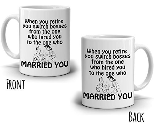 Retirement Gift Ideas For Couples
 Funny Retirement Gifts Mug Perfect for Retiree Married
