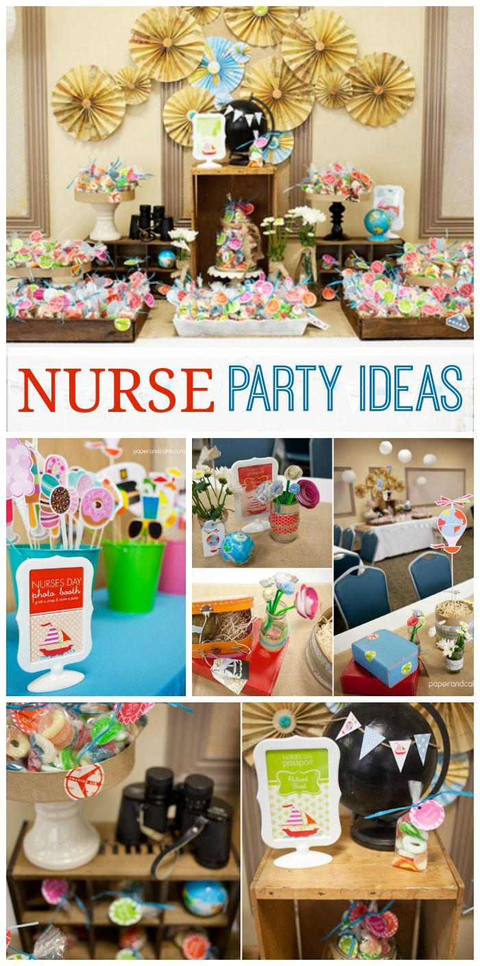 Retirement Party Ideas For Nurses
 176 best images about nurse party on Pinterest
