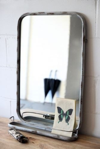 Retro Bathroom Mirror
 Design Sleuth 5 Bathroom Mirrors with Shelves Remodelista