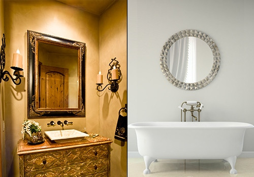 Retro Bathroom Mirror
 Selecting a Bathroom Vanity Mirror