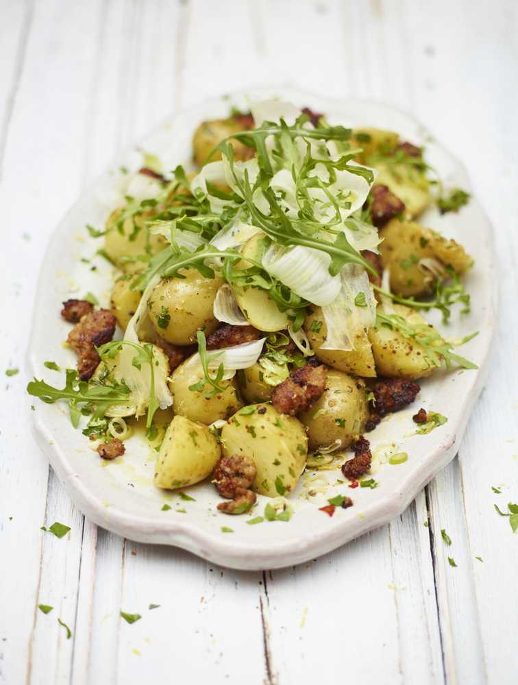 Roasted Baby Potatoes Jamie Oliver
 creamy potato salad jamie oliver