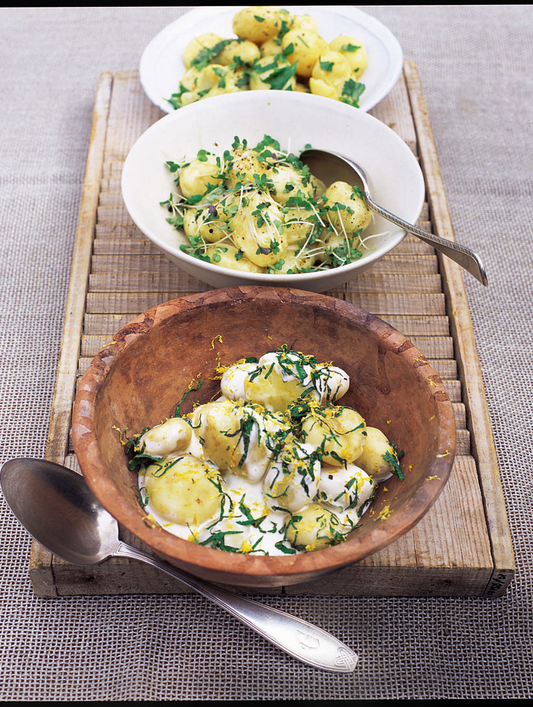 Roasted Baby Potatoes Jamie Oliver
 New Potato Salad Ve ables Recipes