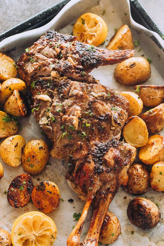 24 Of the Best Ideas for Roasted Leg Of Lamb with Potatoes - Home ...