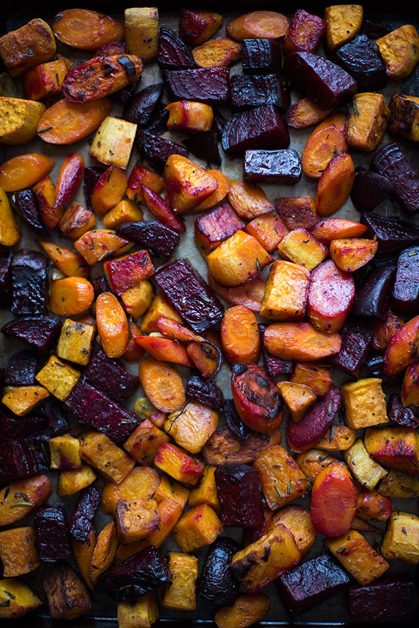 Roasted Root Vegetables Recipe
 Roasted Root Ve ables