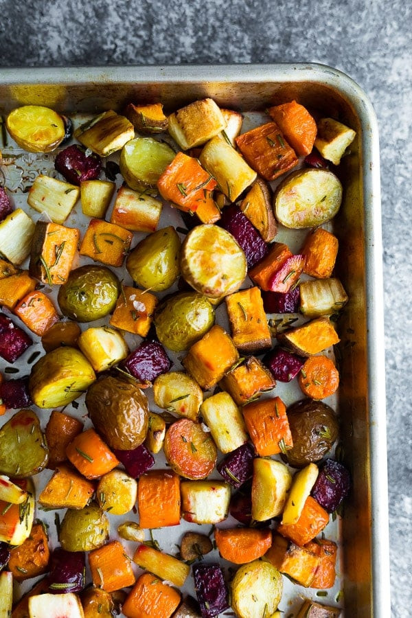 Roasted Root Vegetables Recipe
 Rosemary Roasted Root Ve ables