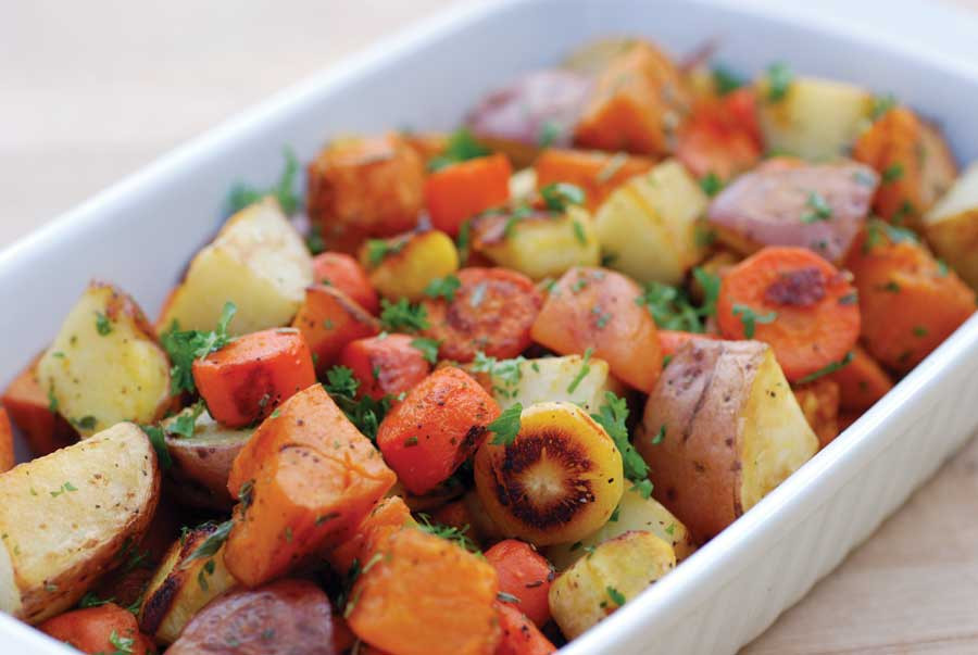 Roasted Root Vegetables Recipe
 Bloggin Back to the Land Roasted Root Ve able recipe