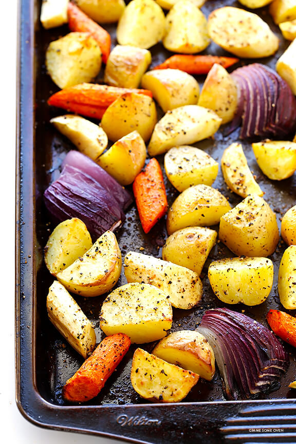 Roasted Root Vegetables Recipe
 Roasted Root Ve ables