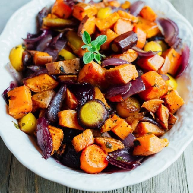 Roasted Root Vegetables Recipe
 Easy Roasted Root Ve ables Eating Bird Food