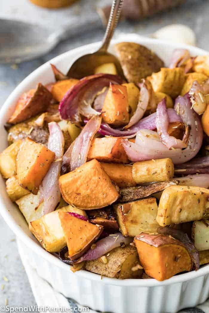 Roasted Root Vegetables Recipe
 Roasted Root Ve ables Spend With Pennies
