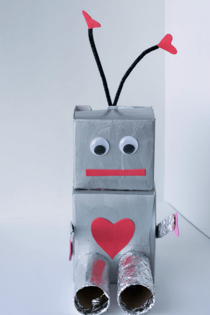 Robot Crafts For Kids
 Robot Valentine Box and Fueling Creativity in Kids Glue