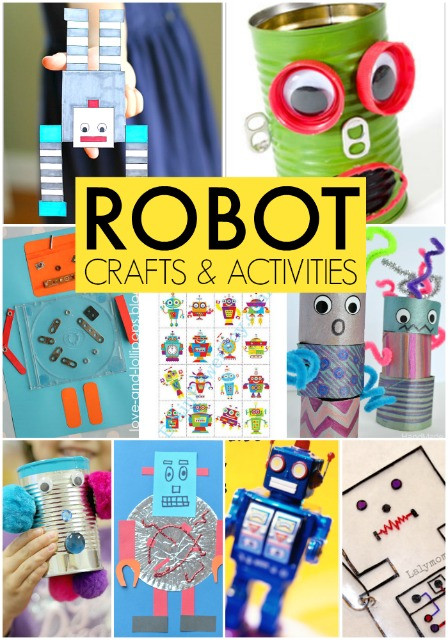 Robot Crafts For Kids
 Robot Activities and Crafts for Kids