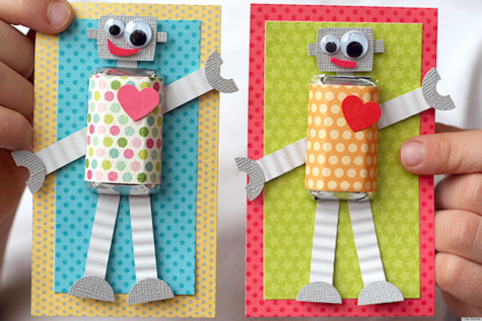 Robot Crafts For Kids
 Valentine s Day Ideas Make These Adorable DIY Robot Cards