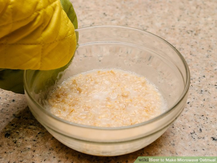 Rolled Oats Microwave
 3 Ways to Make Microwave Oatmeal wikiHow