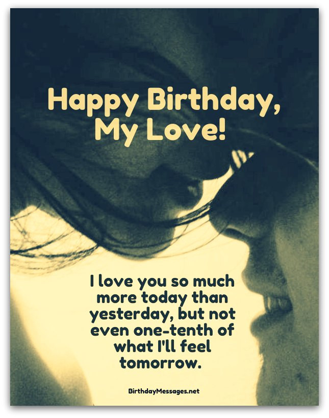 Romantic Birthday Cards
 Romantic Birthday Wishes Birthday Messages for Lovers