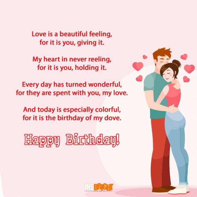 Romantic Happy Birthday Quotes For Husband
 Romantic Happy Birthday Poems For Wife With Love From