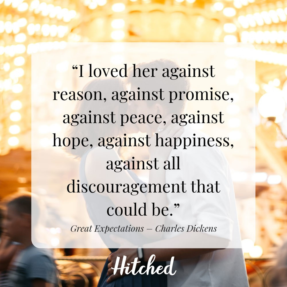 Romantic Literary Quotes
 35 of the Most Romantic Quotes from Literature hitched