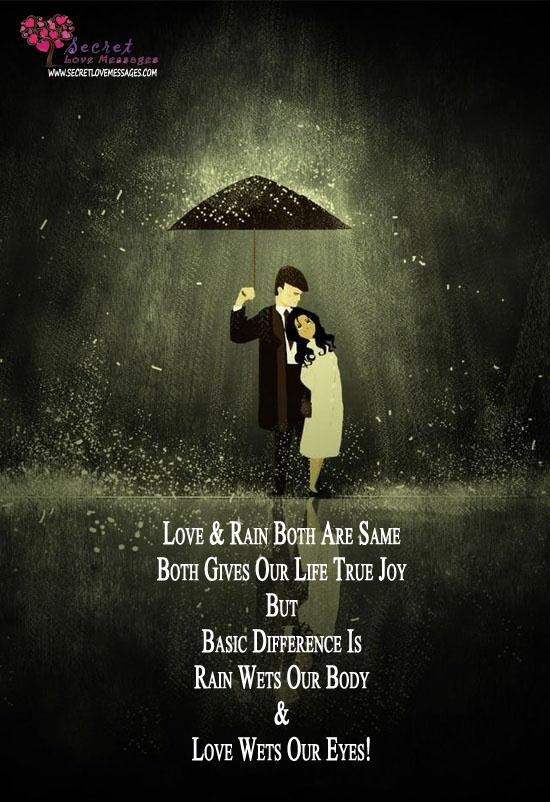Romantic Rain Quotes
 Quotes About Love And Rain QuotesGram