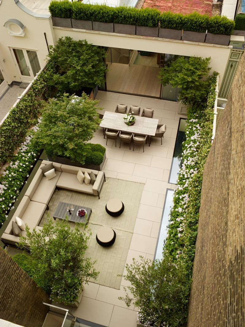 Rooftop Terrace Landscape
 A London Roof Terrace