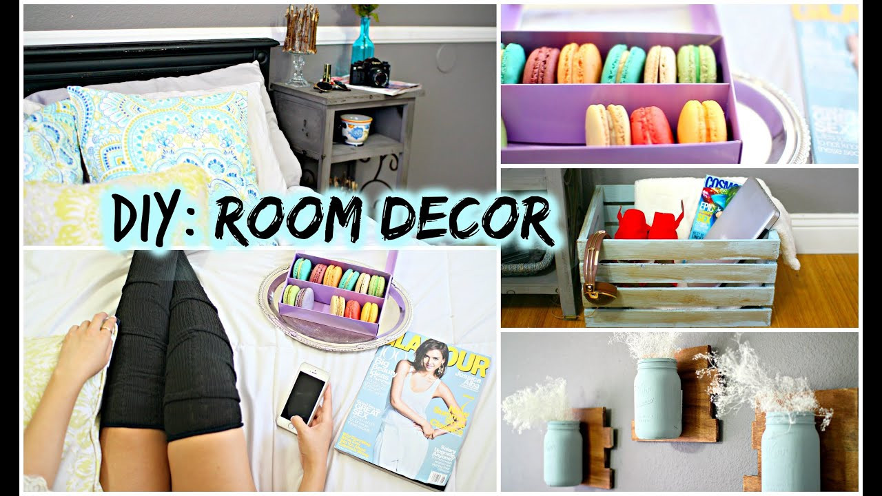 Room Decor DIY
 DIY Room Decor for Cheap Tumblr Pinterest Inspired