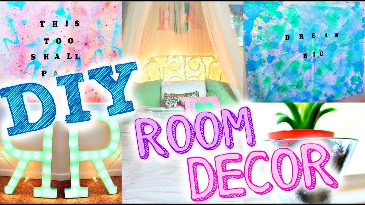 Room Decor DIY
 DIY ROOM DECOR