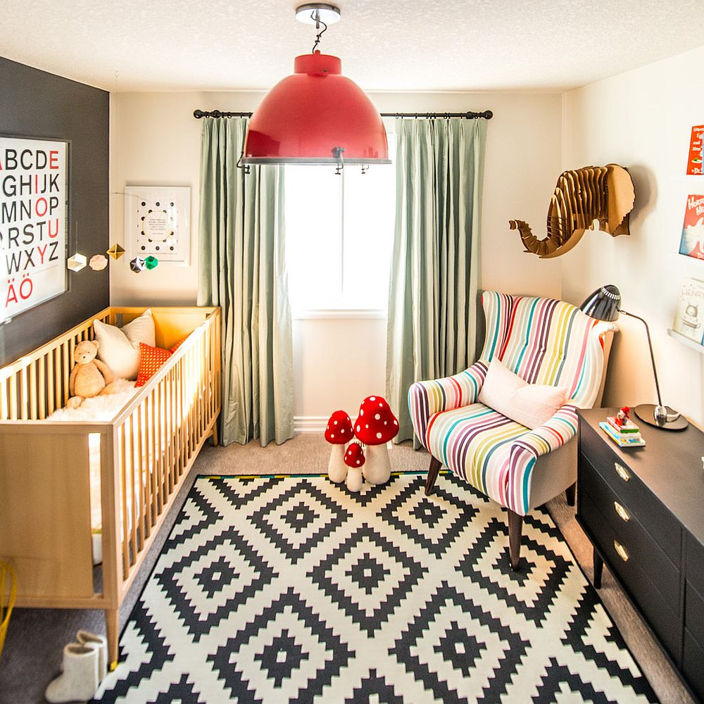 Room Decor Ideas For Kids
 20 Cheerful and Versatile Ways to Use Black in the Nursery
