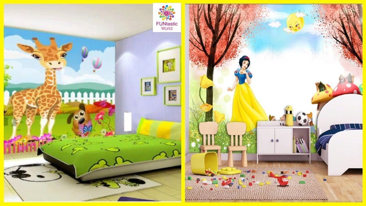 Room Decor Ideas For Kids
 Cute Wallpaper Designs for Kids Bedroom Children Room