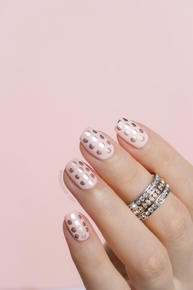 Rose Gold Nail Art
 Pink Champagne For Gatsby Easy Rose Gold Nails