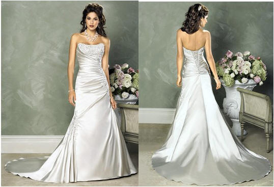 Ruched Wedding Gowns
 Ruched Wedding Gown Styles