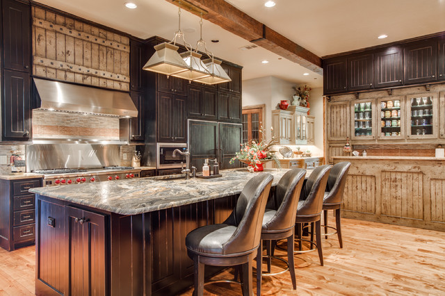 Rustic Chic Kitchen
 Rustic Chic Remodel Rustic Kitchen dallas by