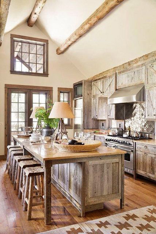 Rustic Chic Kitchen
 27 Vintage Kitchen Design With Rustic Styles