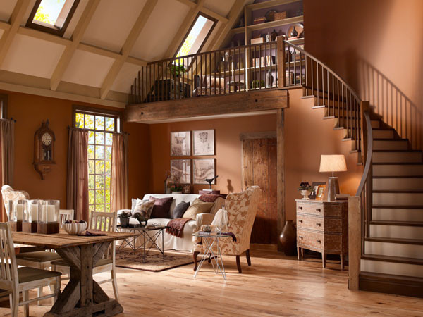 Rustic Colors For Living Room
 Rustic Living Room Design Ideas