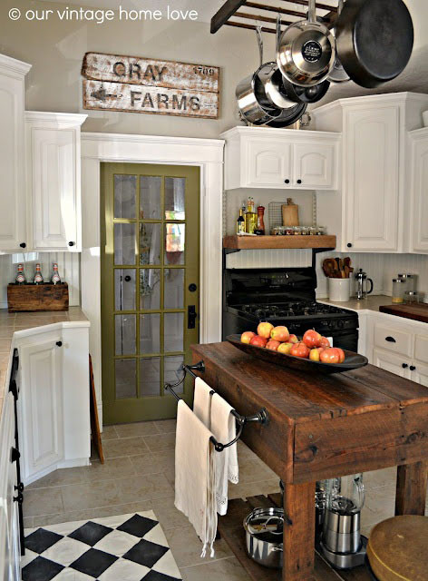 Rustic Kitchen Accessories
 Fifteen Ideas For Decorating Rustic Chic Rustic Crafts