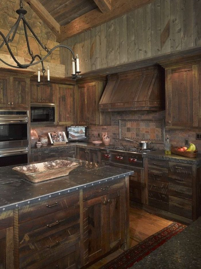 Rustic Kitchen Furniture
 15 Rustic Kitchen Cabinets Designs Ideas With Gallery