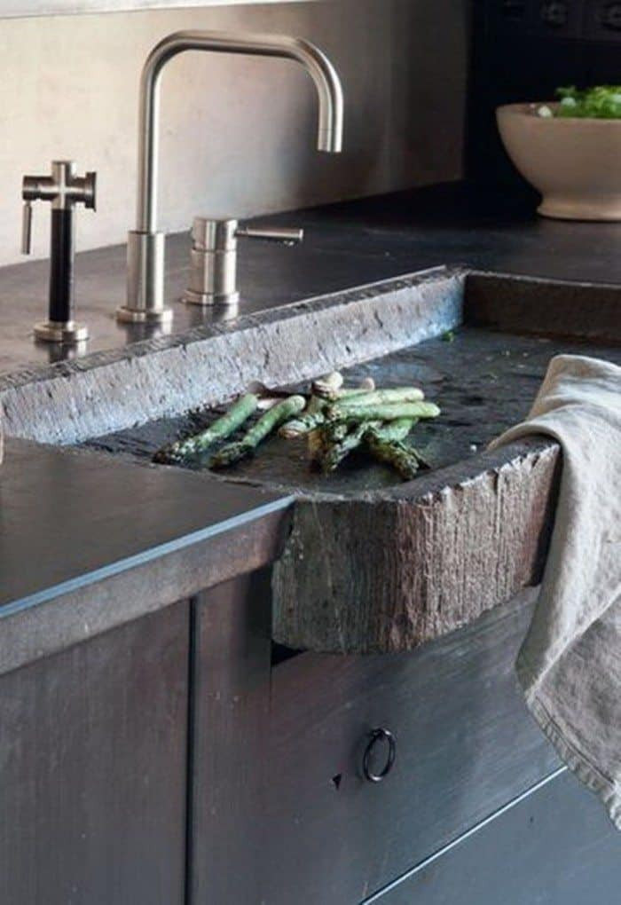 Rustic Kitchen Sink
 Natural Stone Kitchen Sink