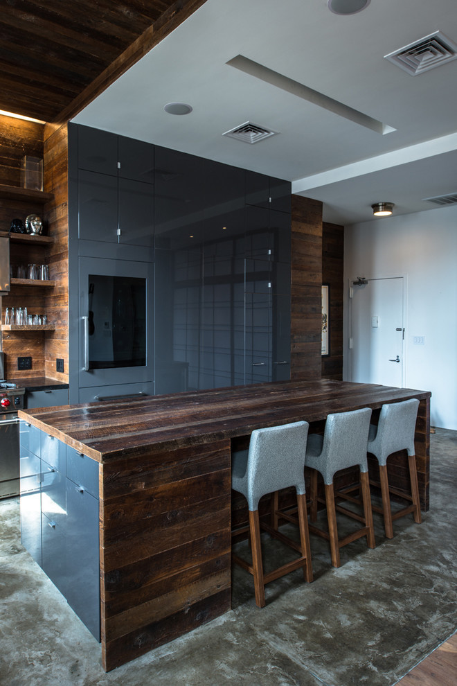 Rustic Modern Kitchen
 59 Cool Industrial Kitchen Designs That Inspire DigsDigs